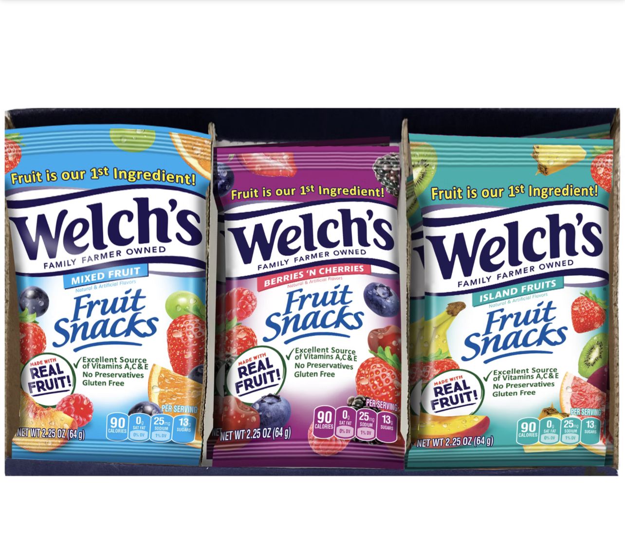 Welch’s fruit snack 20 count