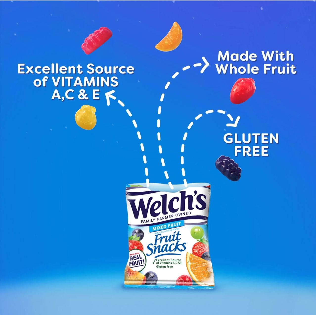 Welch’s fruit snacks 90 count