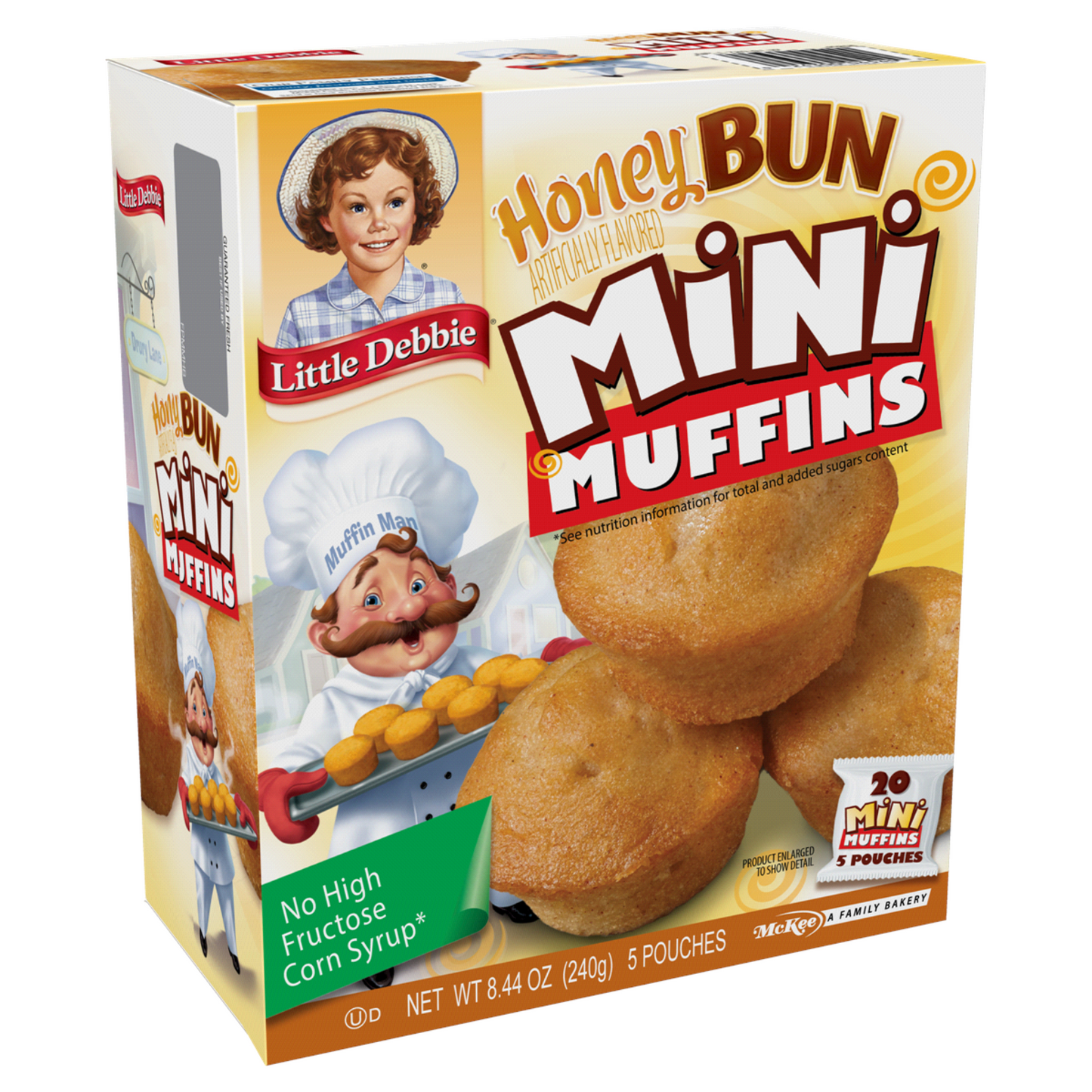 Honey Bun Mini Muffins