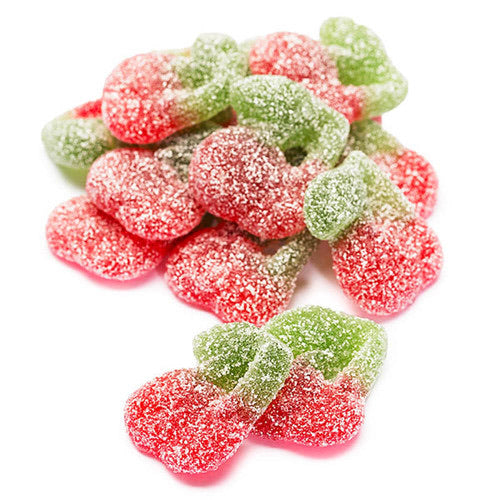 Sour Twin Gummy Cherries