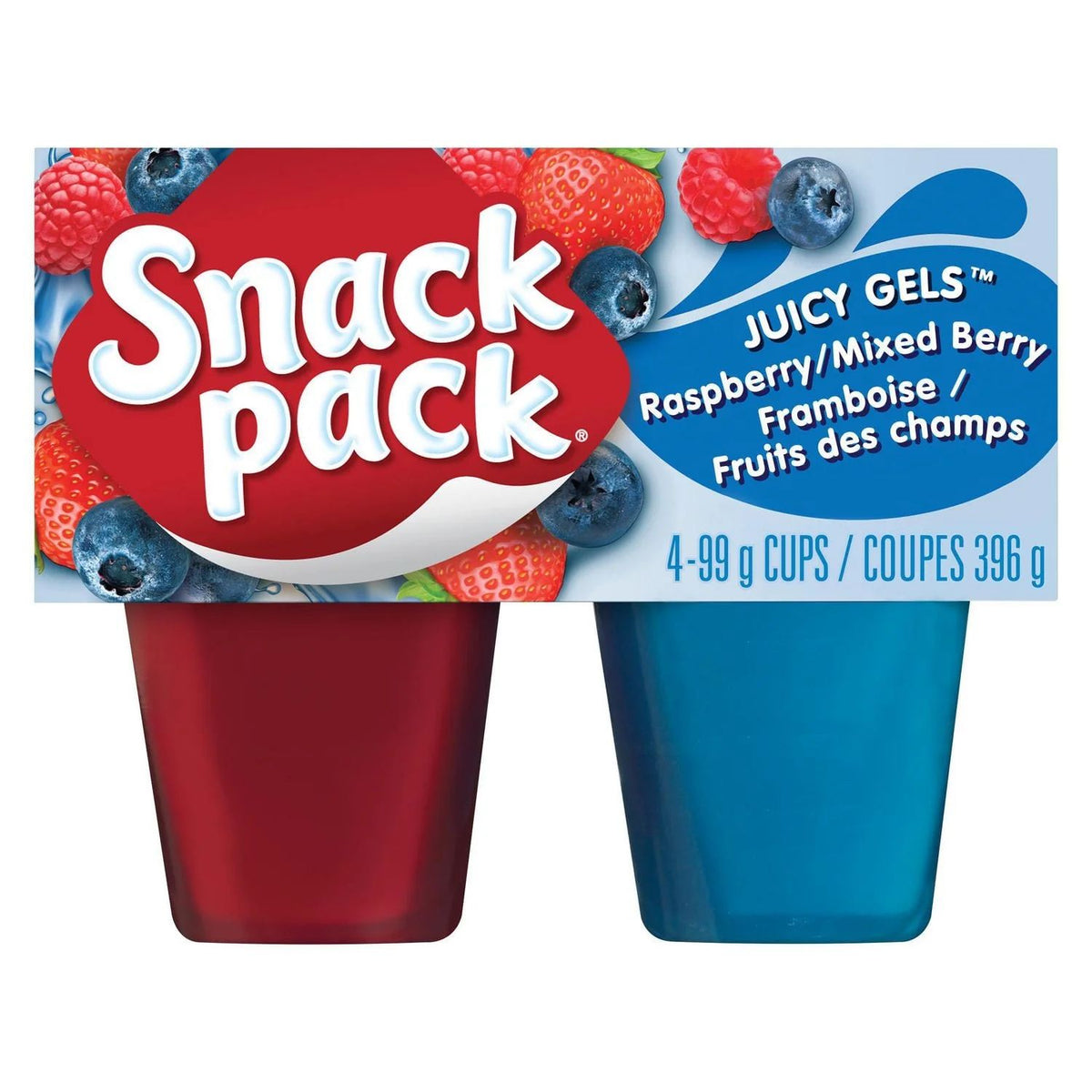 Instant Raspberry Jello Large Box Jello Raspberry Mixed Berry – Snacks4All