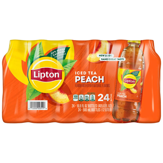 Lipton peach ice tea