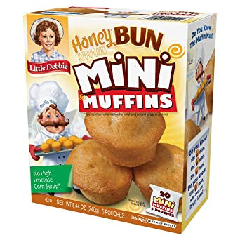 Honey Bun Mini Muffins